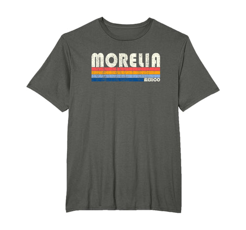 70S 80S Morelia Mexico T-Shirt - Custom Art Print Men Women - T-Shirt, Sweatshirt, Hoodie
