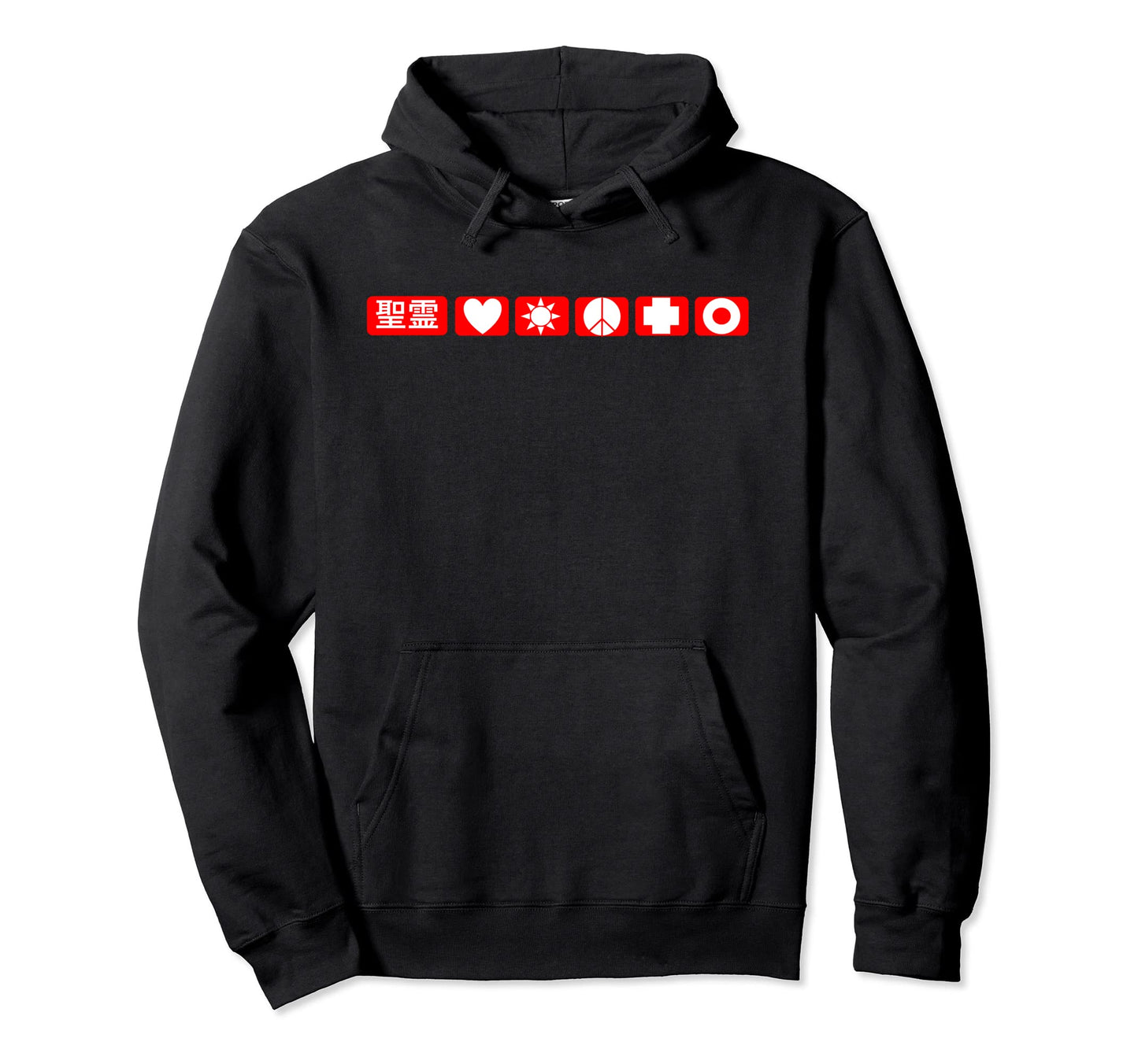 Love Joy Peace Hoodie - Novelty Apparel Men Women - T-Shirt, Sweatshirt, Hoodie