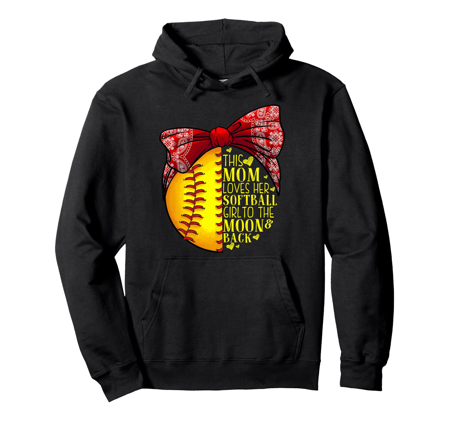 Funny Softball Gift Mom Pitcher Hoodie - Casual Everyday Wear for Adults - T-Shirt, Sweatshirt, Hoodie
