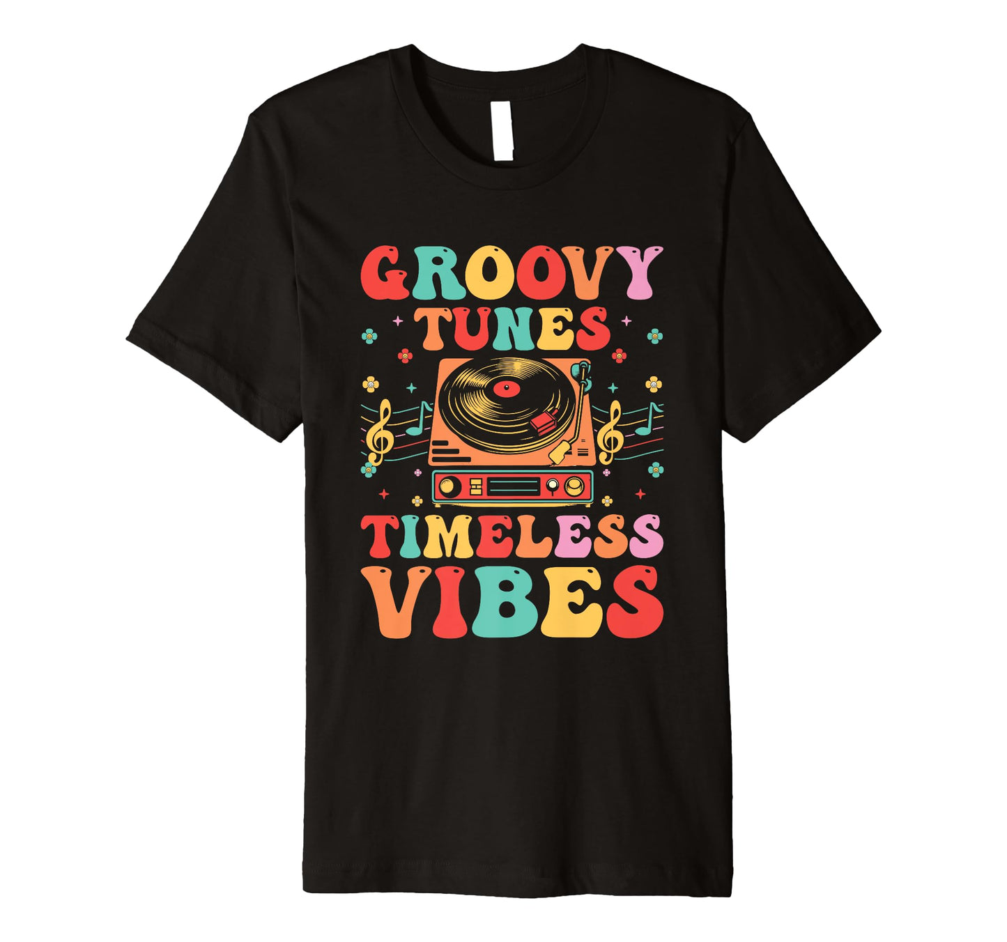 Funny Old School Dj Equipment Table T-Shirt - Custom Art Print for Adults - T-Shirt, Sweatshirt, Hoodie