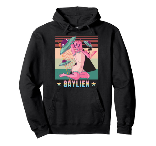 Gay Gaylien Alien Lgbtq Queer Trans Hoodie - Streetwear Style for Adults - T-Shirt, Sweatshirt, Hoodie