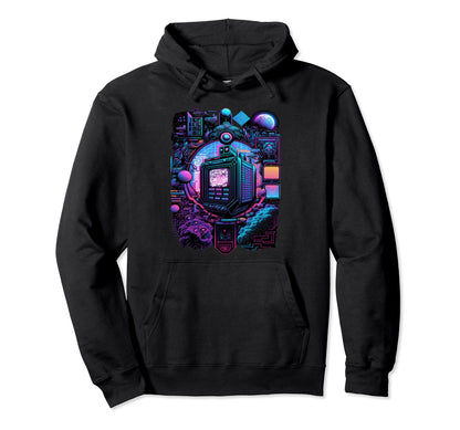 Vaporwave Aesthetic Psychedelic Hoodie - Aesthetic Graphic Unisex - T-Shirt, Sweatshirt, Hoodie