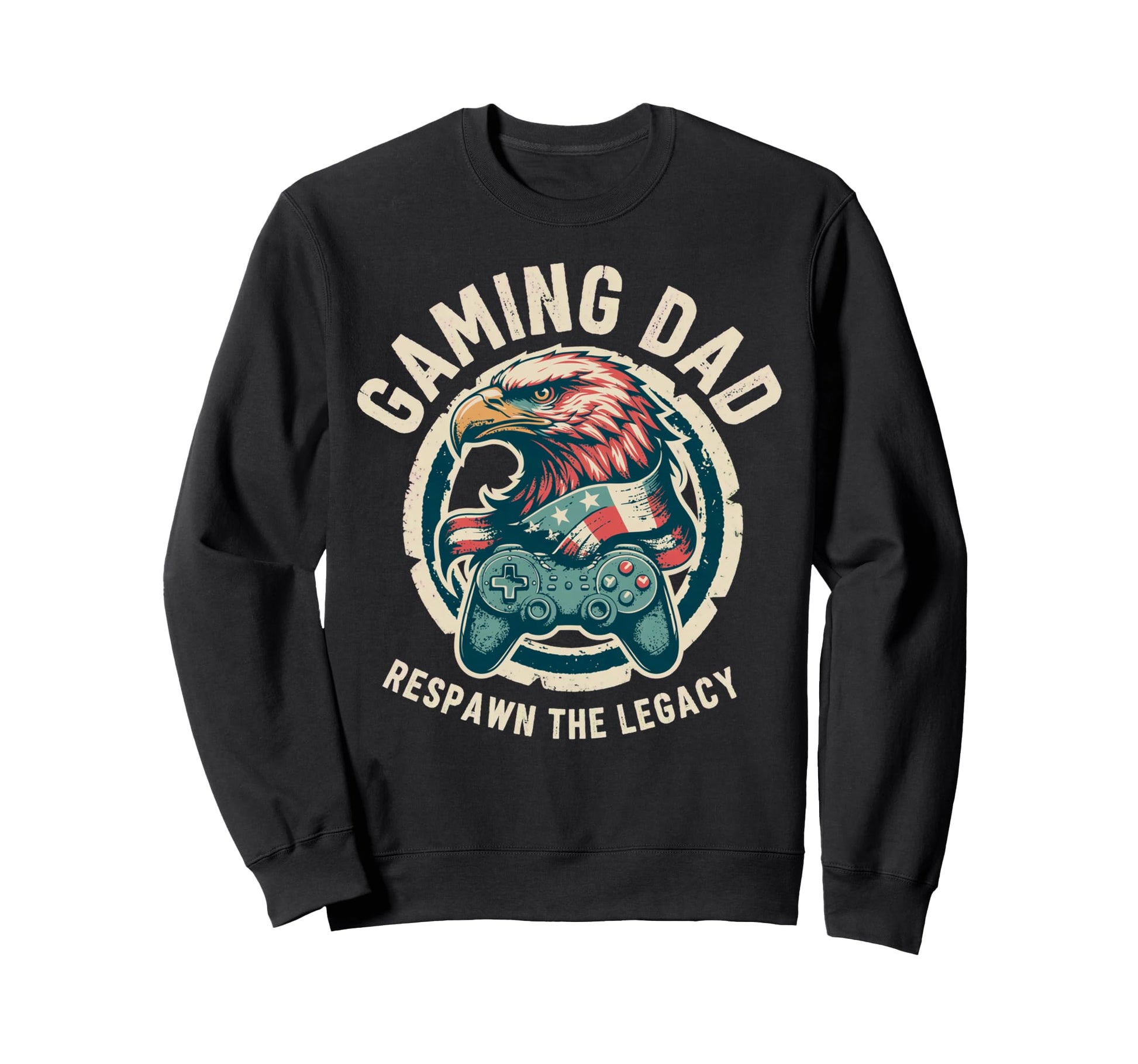 American Fathers Day Respawn Legacy T-Shirt - Unique Graphic Unisex - T-Shirt, Sweatshirt, Hoodie