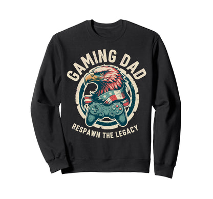 American Fathers Day Respawn Legacy T-Shirt - Unique Graphic Unisex - T-Shirt, Sweatshirt, Hoodie