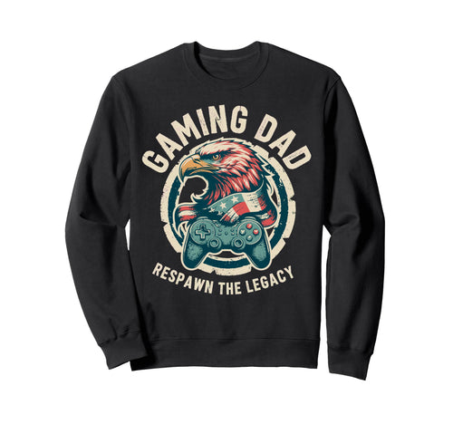 American Fathers Day Respawn Legacy T-Shirt - Unique Graphic Unisex - T-Shirt, Sweatshirt, Hoodie