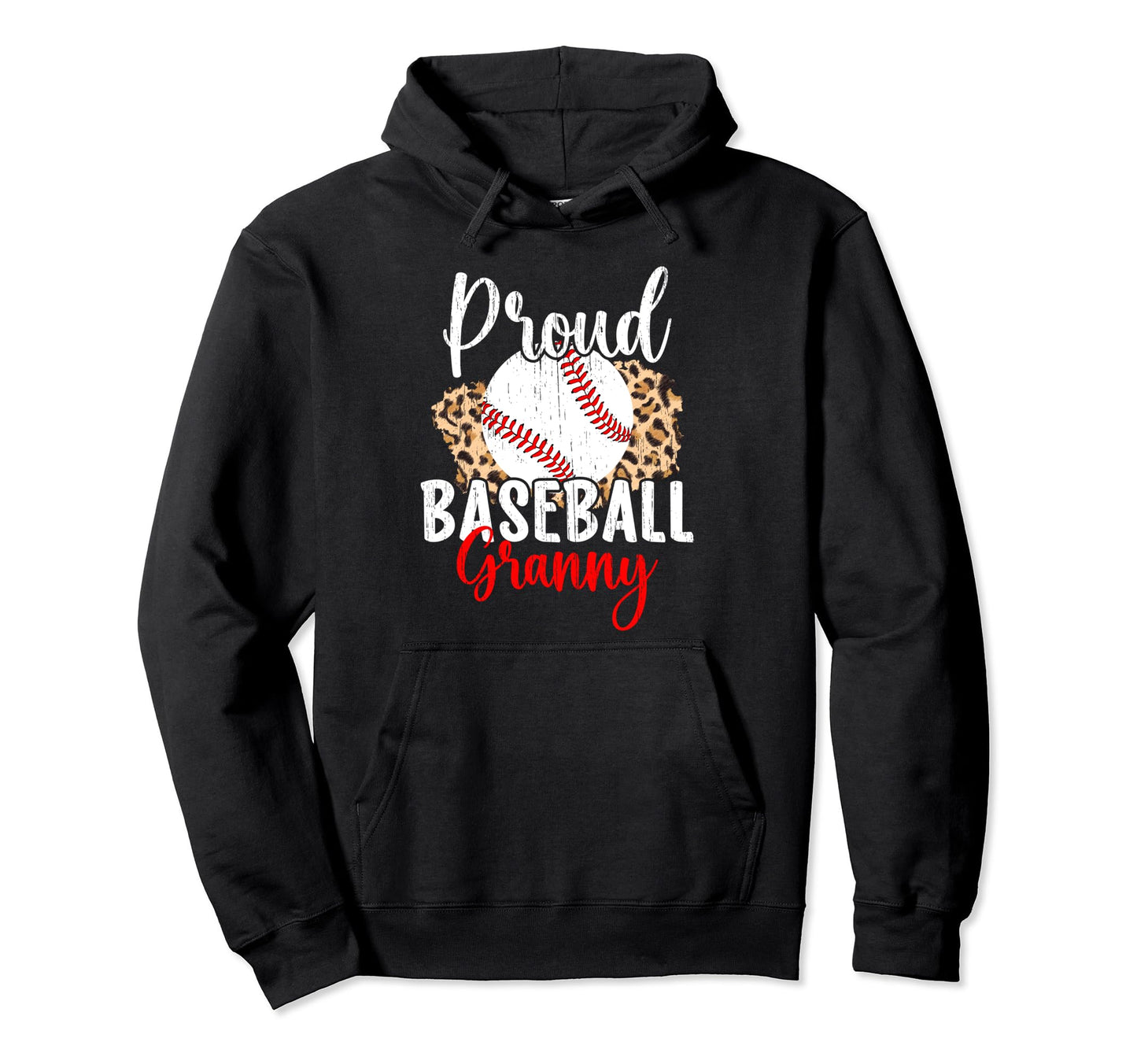 Proud Baseball Granny Grandma Granny Hoodie - Unique Graphic Men Women - T-Shirt, Sweatshirt, Hoodie