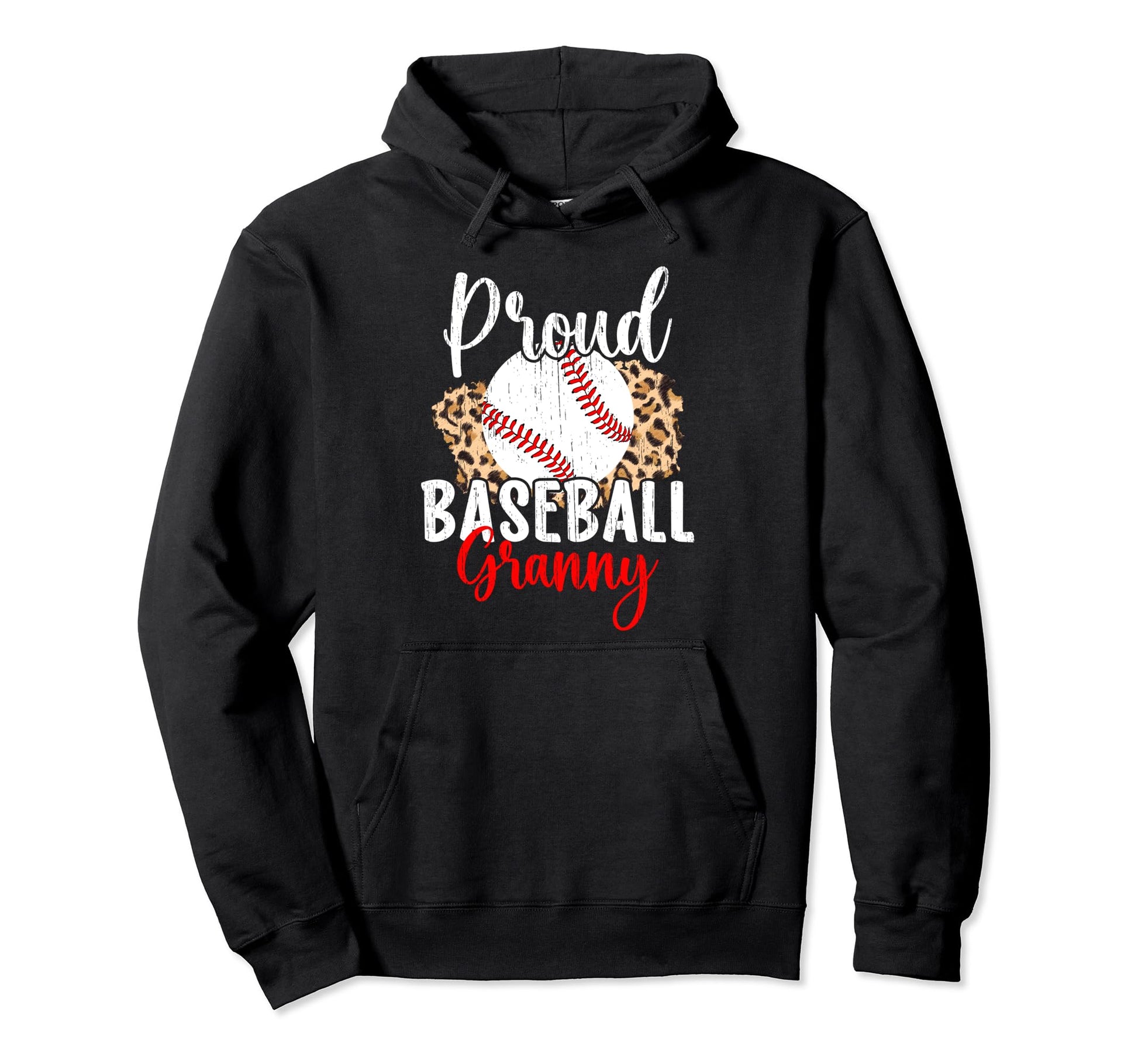 Proud Baseball Granny Grandma Granny Hoodie - Unique Graphic Men Women - T-Shirt, Sweatshirt, Hoodie
