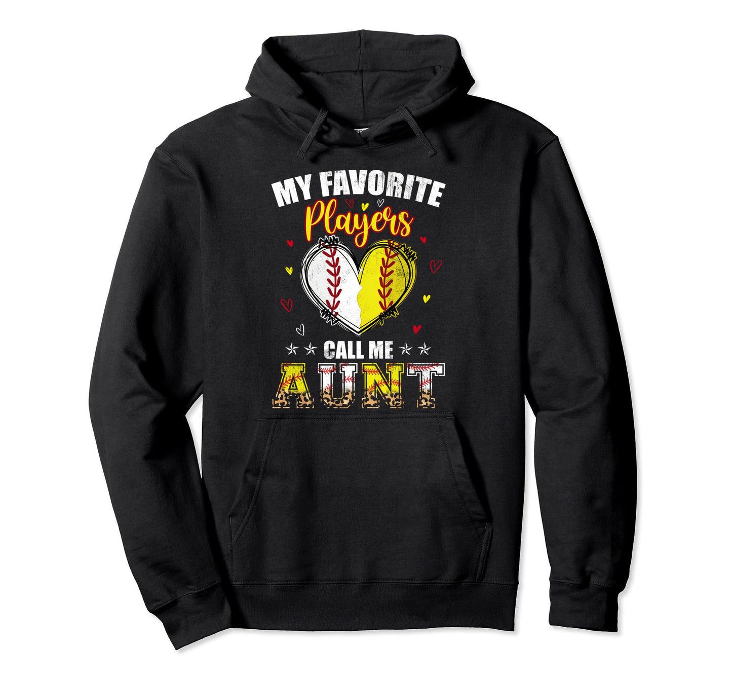 My Favorite Baseball Softball Hoodie - Casual Everyday Wear Men Women - T-Shirt, Sweatshirt, Hoodie