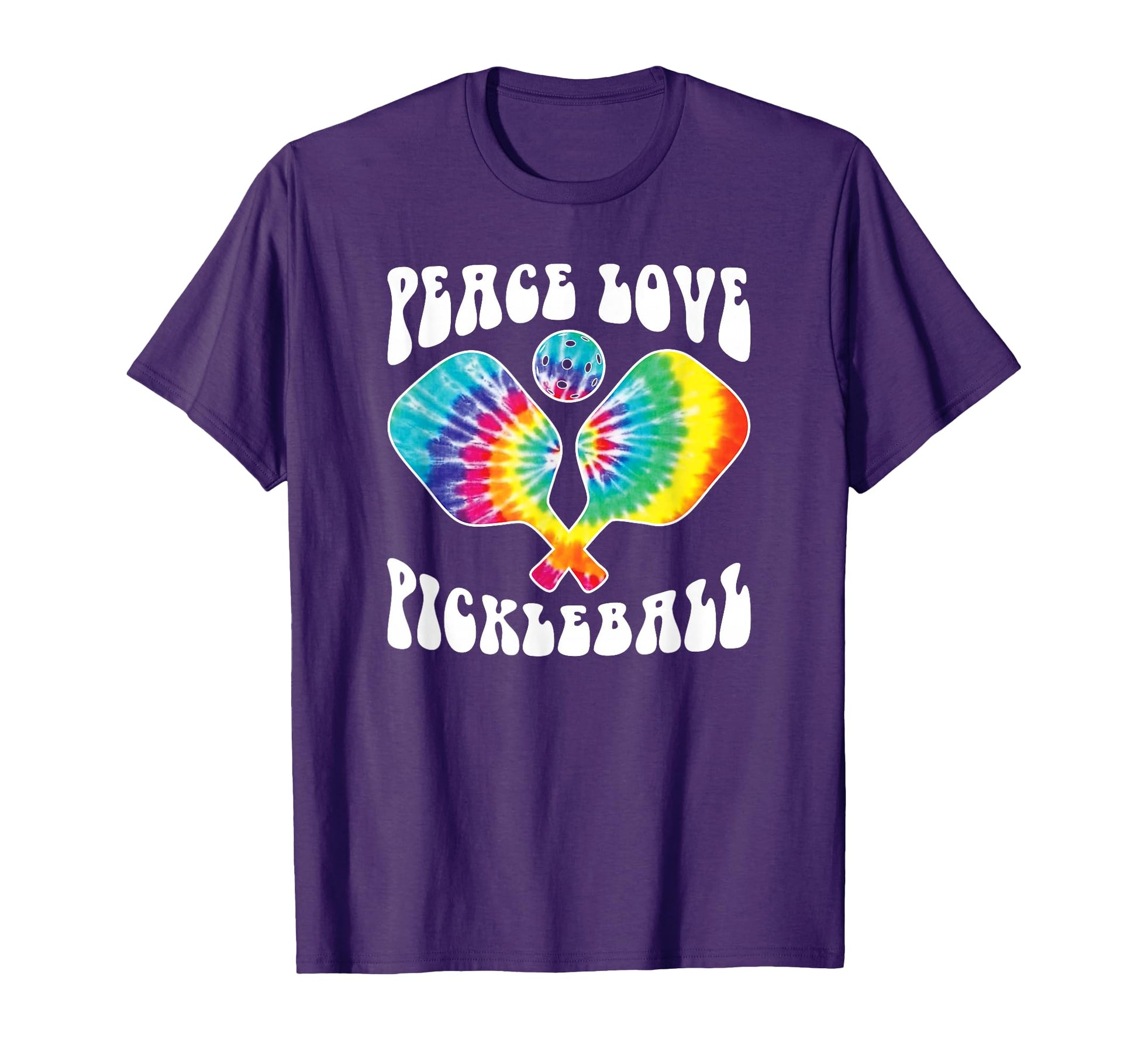 Funny Peace Love Pickleball T-Shirt - Trendy Graphic Men Women - T-Shirt, Sweatshirt, Hoodie