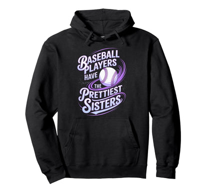 Baseball Big Sister Baseball Players Hoodie - Streetwear Style for Adults - T-Shirt, Sweatshirt, Hoodie