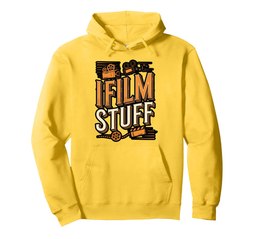 I Film Stuff Camera Hoodie - Custom Art Print Men Women - T-Shirt, Sweatshirt, Hoodie