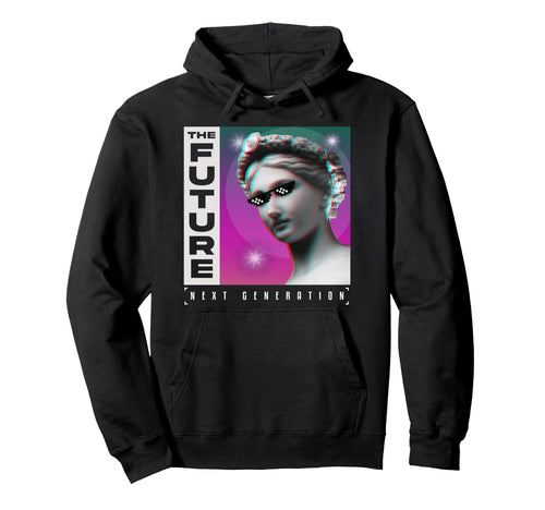 Greek Statue Thug Aesthetic Edgy Hoodie - Casual Everyday Wear for Adults - T-Shirt, Sweatshirt, Hoodie