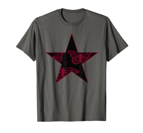 Star Stencil Graffiti Art Goth Grunge T-Shirt - Streetwear Style Men Women - T-Shirt, Sweatshirt, Hoodie