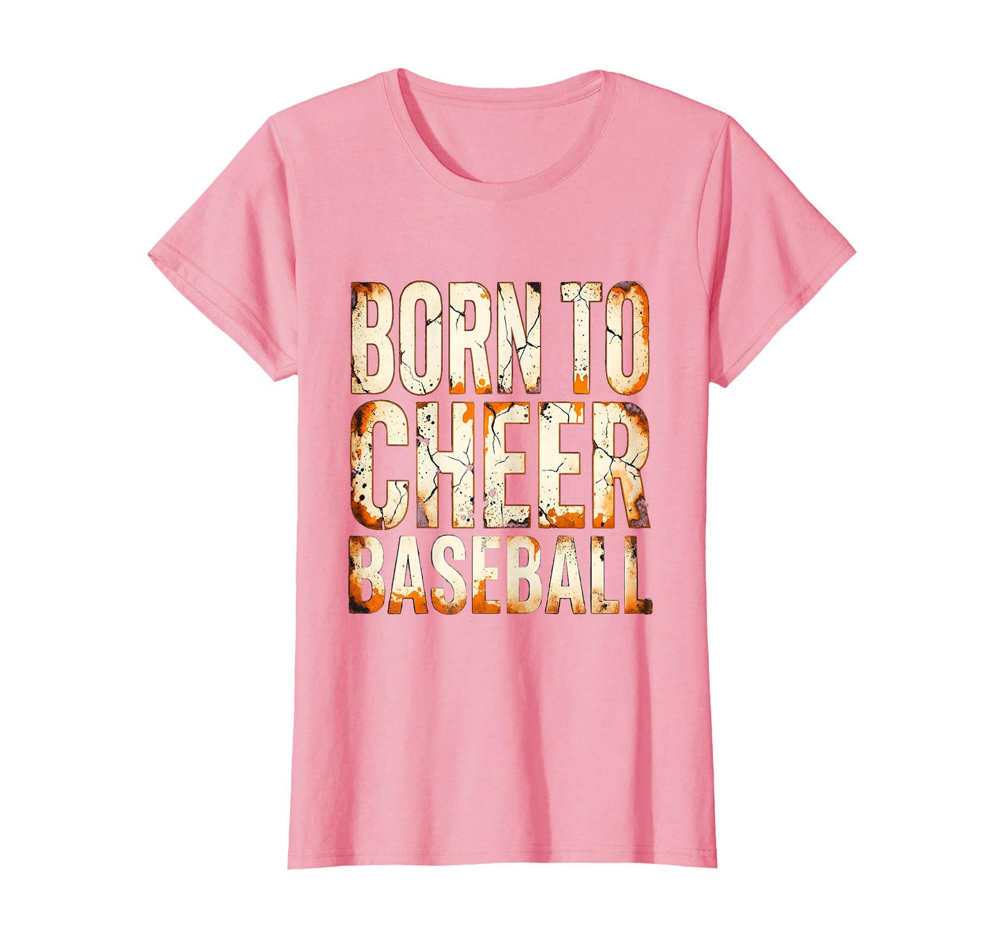Born To Cheer Baseball Mom T-Shirt - Casual Everyday Wear for Adults - T-Shirt, Sweatshirt, Hoodie