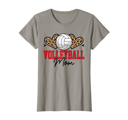 Volleyball Mom Womens Volleyball T-Shirt - Fun Novelty Design for Adults - T-Shirt, Sweatshirt, Hoodie