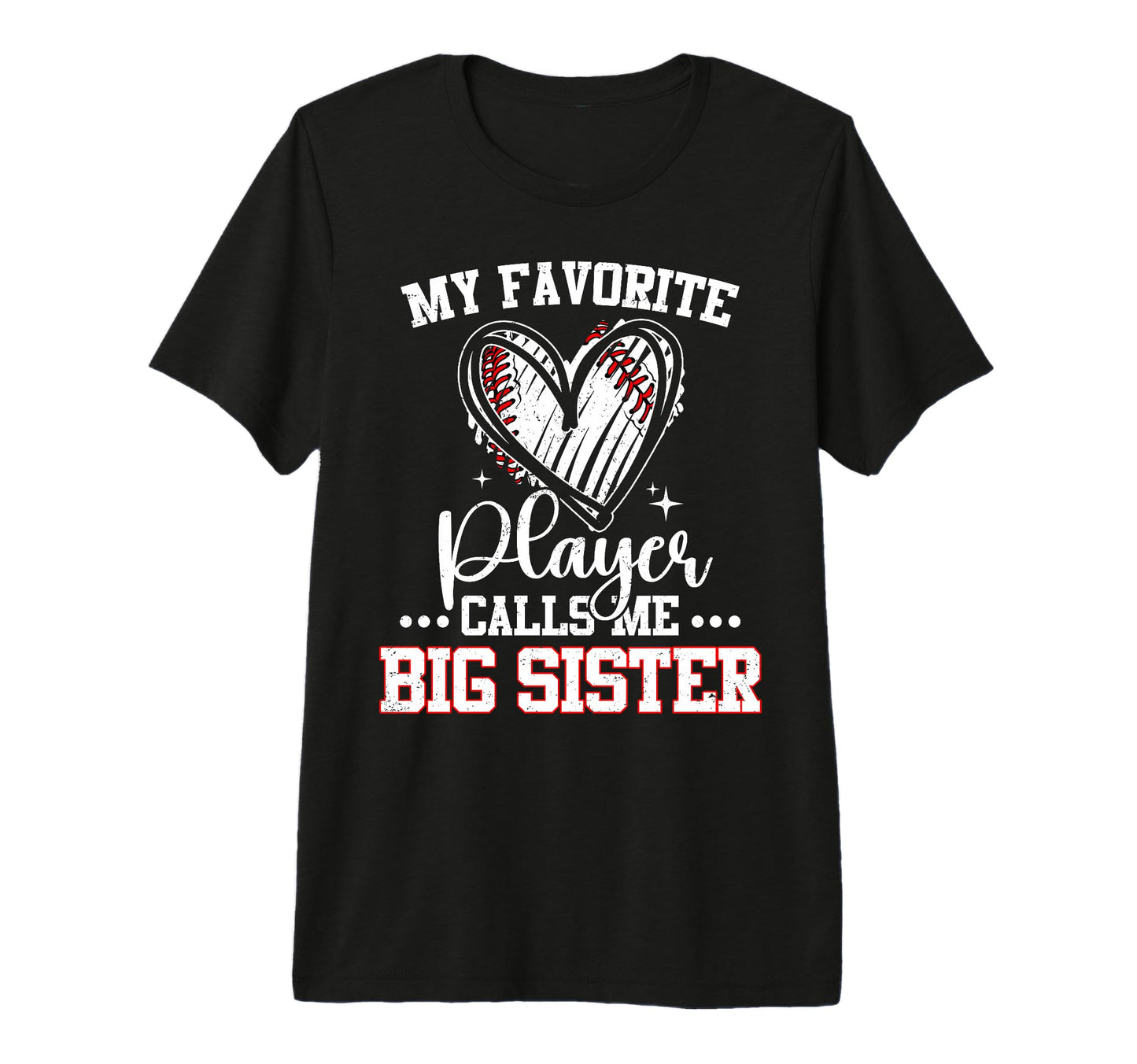 My Favorite Baseball Player Calls Me Big T-Shirt - Minimalist Print Unisex - T-Shirt, Sweatshirt, Hoodie