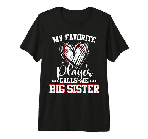 My Favorite Baseball Player Calls Me Big T-Shirt - Minimalist Print Unisex - T-Shirt, Sweatshirt, Hoodie