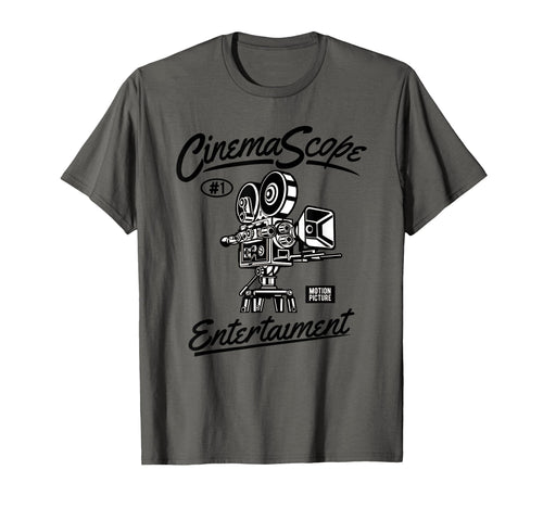 Cinema Movie Camera T-Shirt - Aesthetic Graphic Men Women - T-Shirt, Sweatshirt, Hoodie