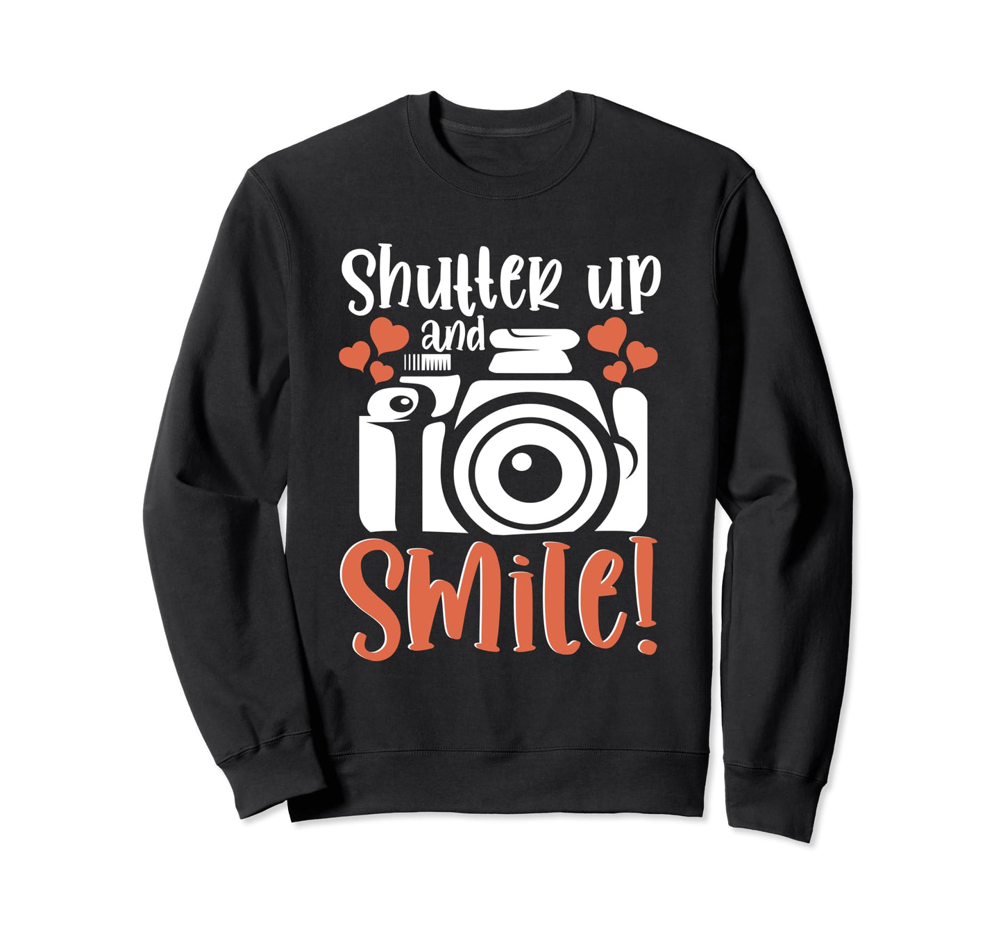 Photo Camera Photographer Flash Sweatshirt - Streetwear Style for Adults - T-Shirt, Sweatshirt, Hoodie