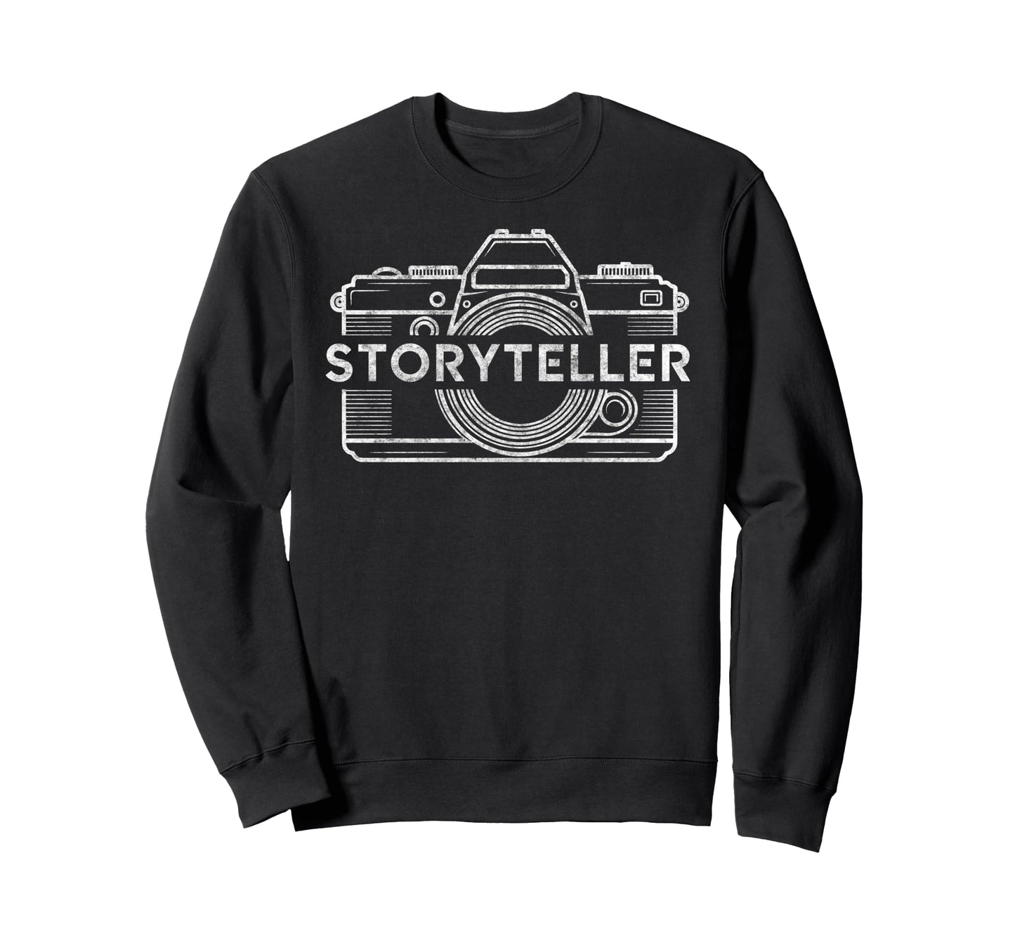 Photo Camera Storyteller Sweatshirt - Custom Art Print Men Women - T-Shirt, Sweatshirt, Hoodie