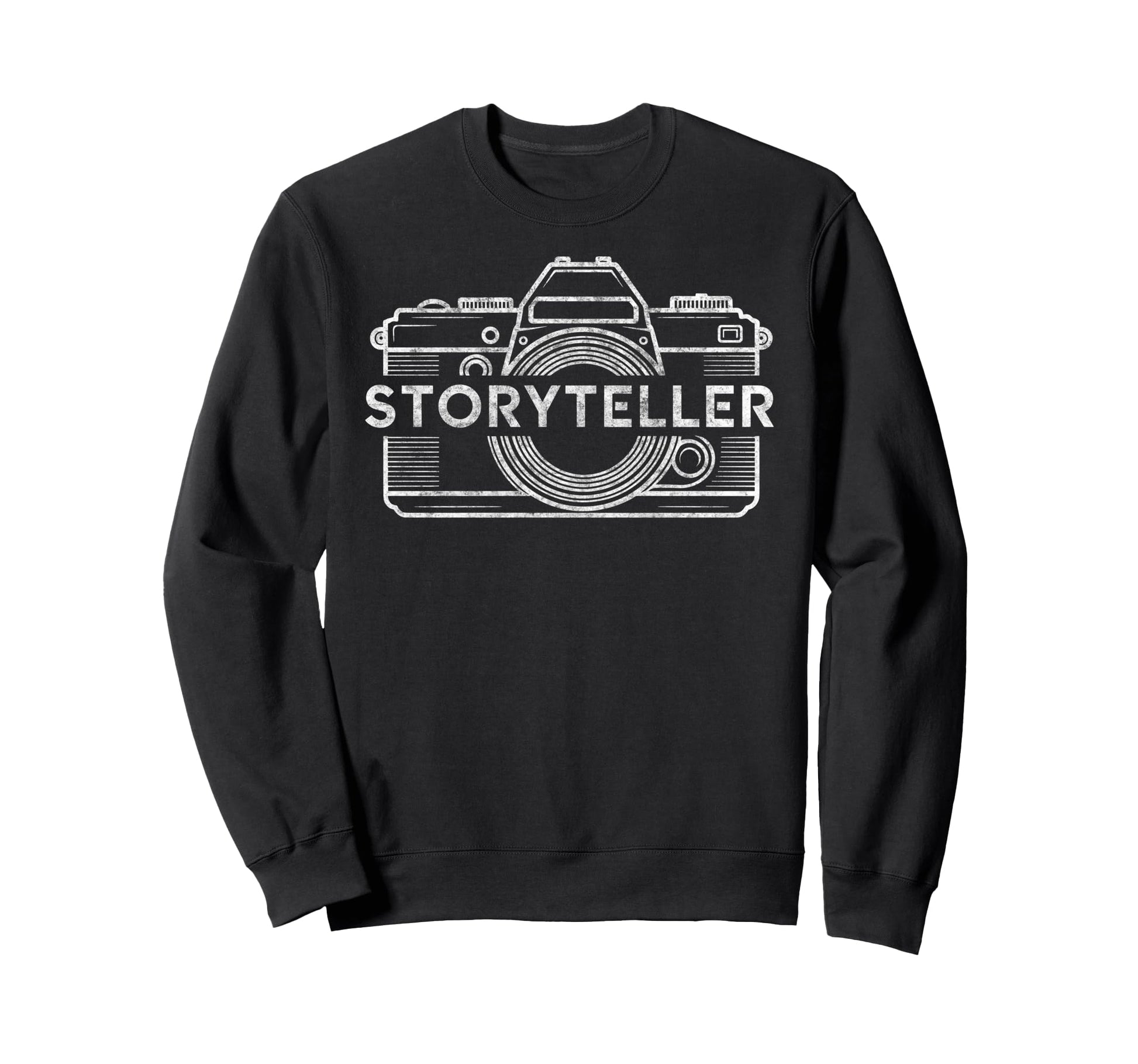 Photo Camera Storyteller Sweatshirt - Custom Art Print Men Women - T-Shirt, Sweatshirt, Hoodie