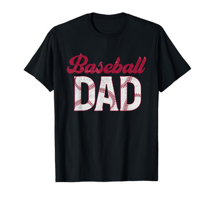 Baseball Dad Gifts Fathers Day Dad T-Shirt - Novelty Apparel Men Women - T-Shirt, Sweatshirt, Hoodie