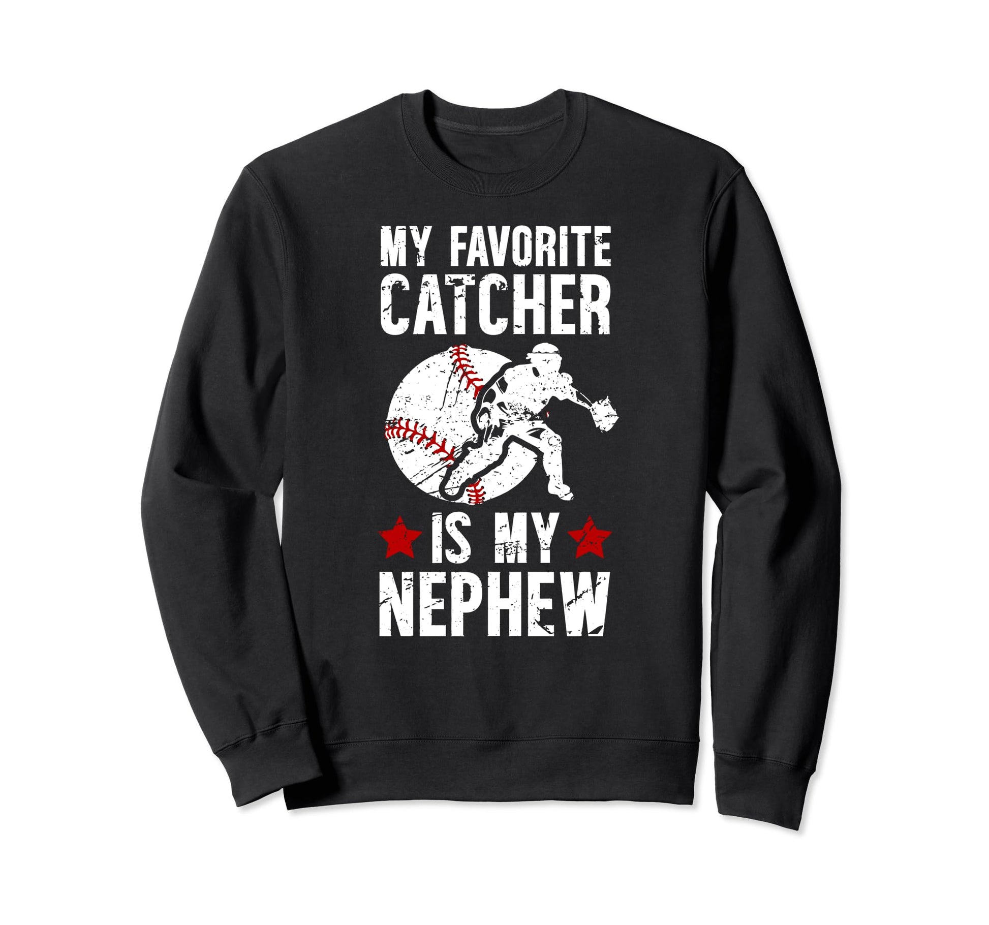 Baseball Catcher Aunt Proud Baseball Sweatshirt - Trendy Graphic Men Women - T-Shirt, Sweatshirt, Hoodie