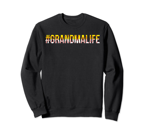 Softball Baseball Grandma Life Sweatshirt - Aesthetic Graphic for Adults - T-Shirt, Sweatshirt, Hoodie