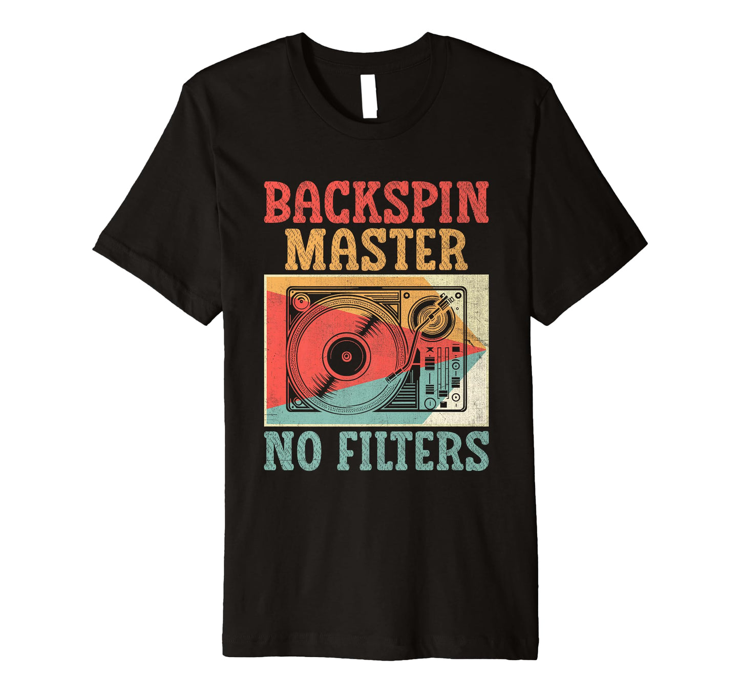Funny Old School Dj Equipment Table T-Shirt - Aesthetic Graphic Men Women - T-Shirt, Sweatshirt, Hoodie