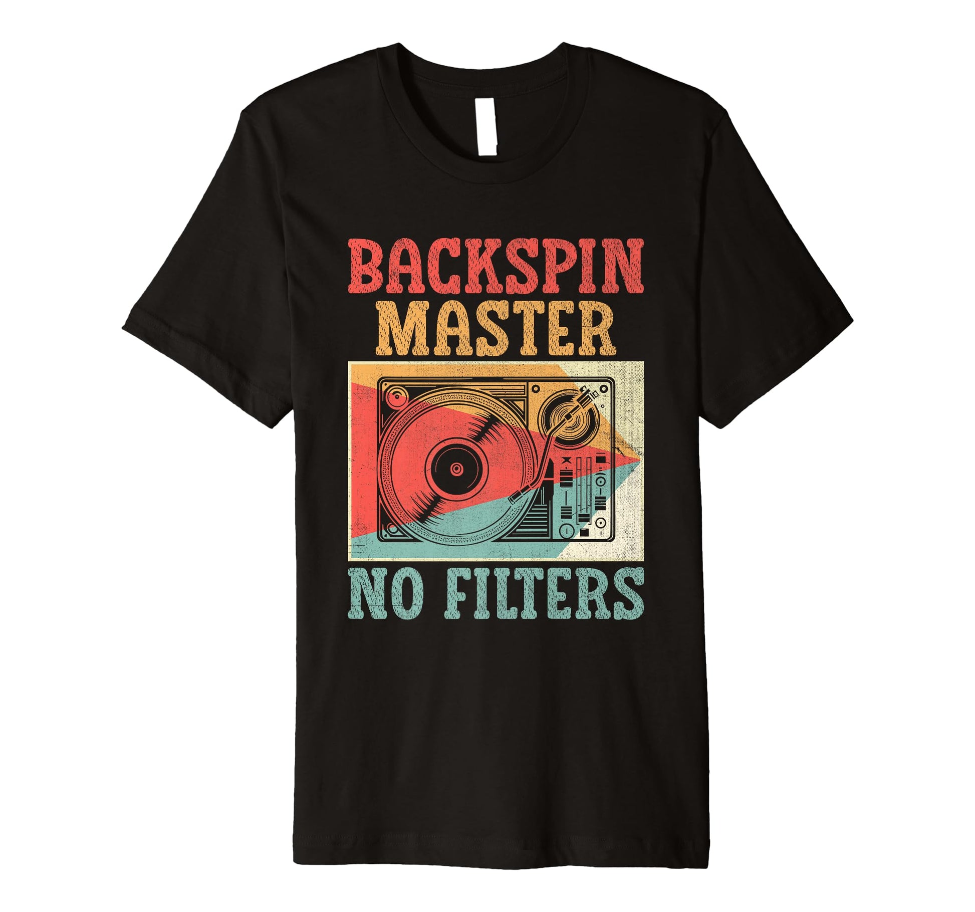 Funny Old School Dj Equipment Table T-Shirt - Aesthetic Graphic Men Women - T-Shirt, Sweatshirt, Hoodie