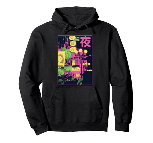 Aesthetic Vaporwave Japan 80S 90S Hoodie - Custom Art Print Men Women - T-Shirt, Sweatshirt, Hoodie