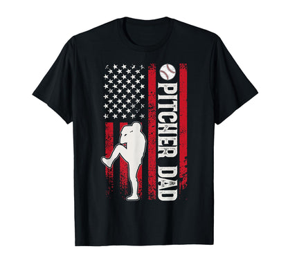 Baseball Pitcher Dad Baseball Pitcher T-Shirt - Streetwear Style Unisex - T-Shirt, Sweatshirt, Hoodie