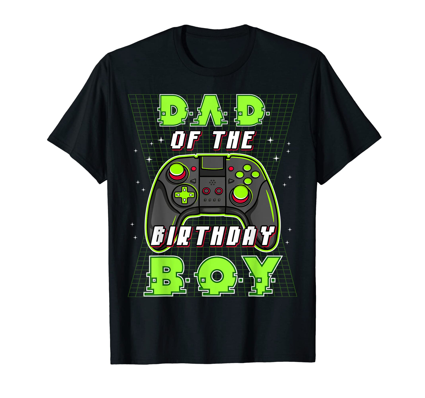 Dad Birthday Video Gamer Matching T-Shirt - Custom Art Print for Adults - T-Shirt, Sweatshirt, Hoodie