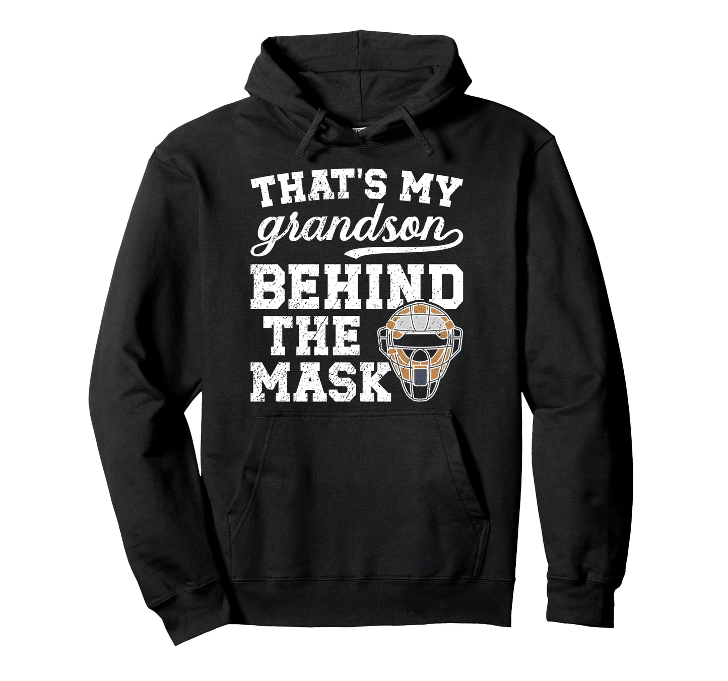 Proud Baseball Catcher Grandma Baseball Hoodie - Graphic Print Unisex - T-Shirt, Sweatshirt, Hoodie