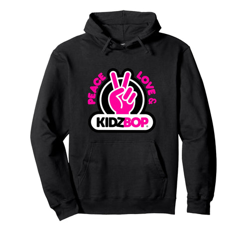 Kidz Bop Peace Love Hoodie - Unique Graphic for Adults - T-Shirt, Sweatshirt, Hoodie