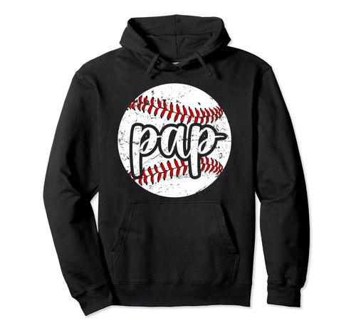 Pap Proud Baseball Pap Baseball Hoodie - Casual Everyday Wear for Adults - T-Shirt, Sweatshirt, Hoodie