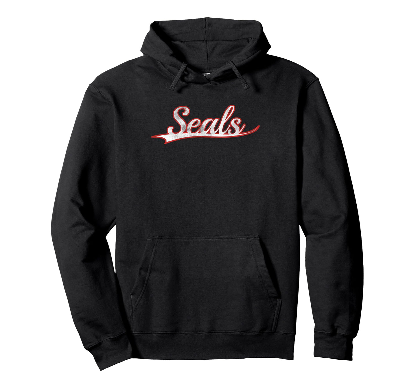 Seals Animal Lover Varsity Distressed Hoodie - Novelty Apparel Men Women - T-Shirt, Sweatshirt, Hoodie