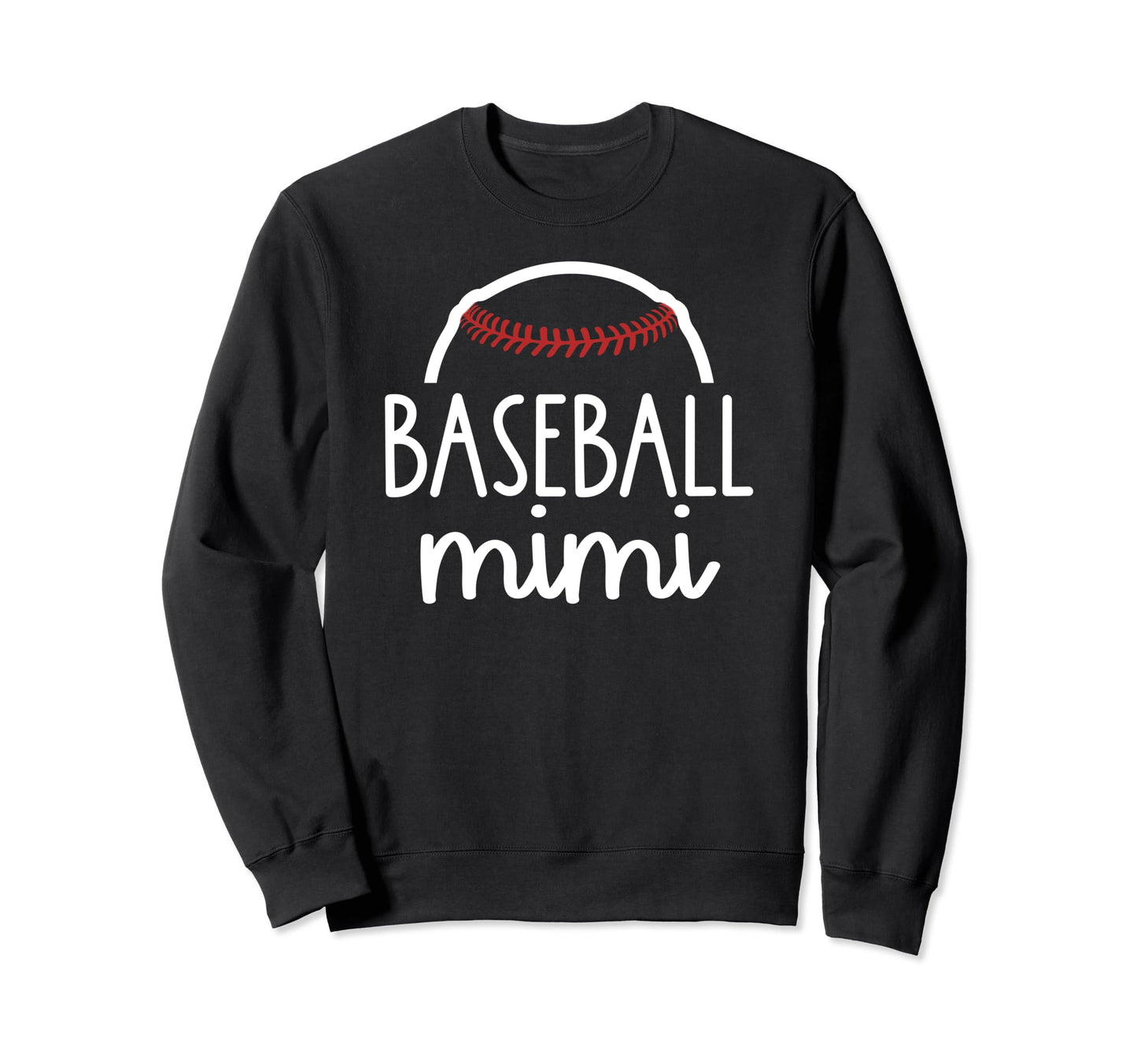Baseball Mimi Baseball Game Day Sweatshirt - Aesthetic Graphic for Adults - T-Shirt, Sweatshirt, Hoodie