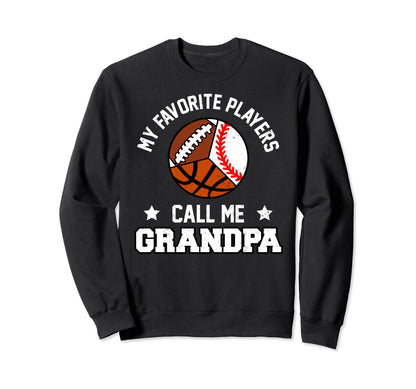 My Favorites Baseball Basketball Sweatshirt - Trendy Graphic Unisex - T-Shirt, Sweatshirt, Hoodie