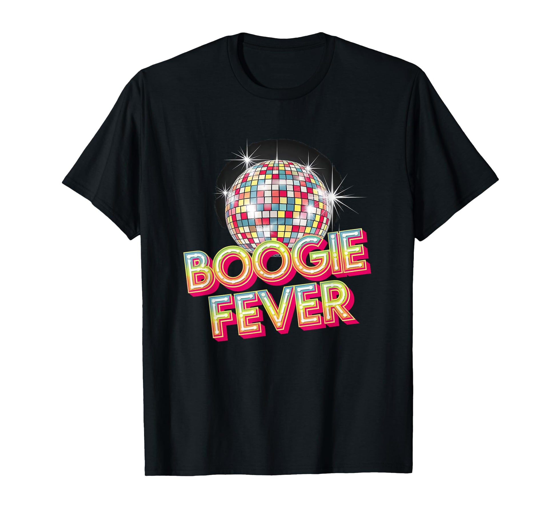 Disco Ball Boogie Fever Discoball T-Shirt - Aesthetic Graphic Men Women - T-Shirt, Sweatshirt, Hoodie