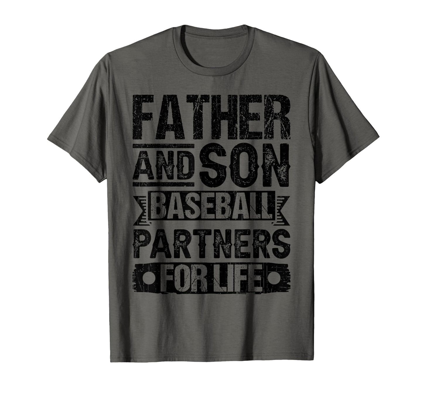 Father Son Baseball Partners Life T-Shirt - Minimalist Print Unisex - T-Shirt, Sweatshirt, Hoodie