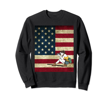 Photography Camera American Flag Usa Sweatshirt - Novelty Apparel Unisex - T-Shirt, Sweatshirt, Hoodie
