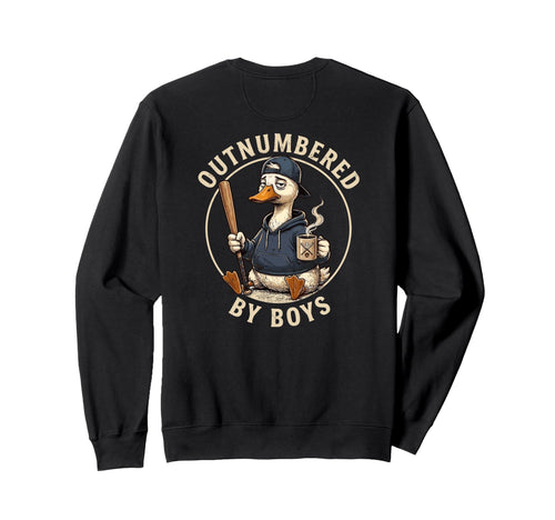 Outnumbered Mom Funny Mom Goose Family Sweatshirt - Custom Art Print Unisex - T-Shirt, Sweatshirt, Hoodie