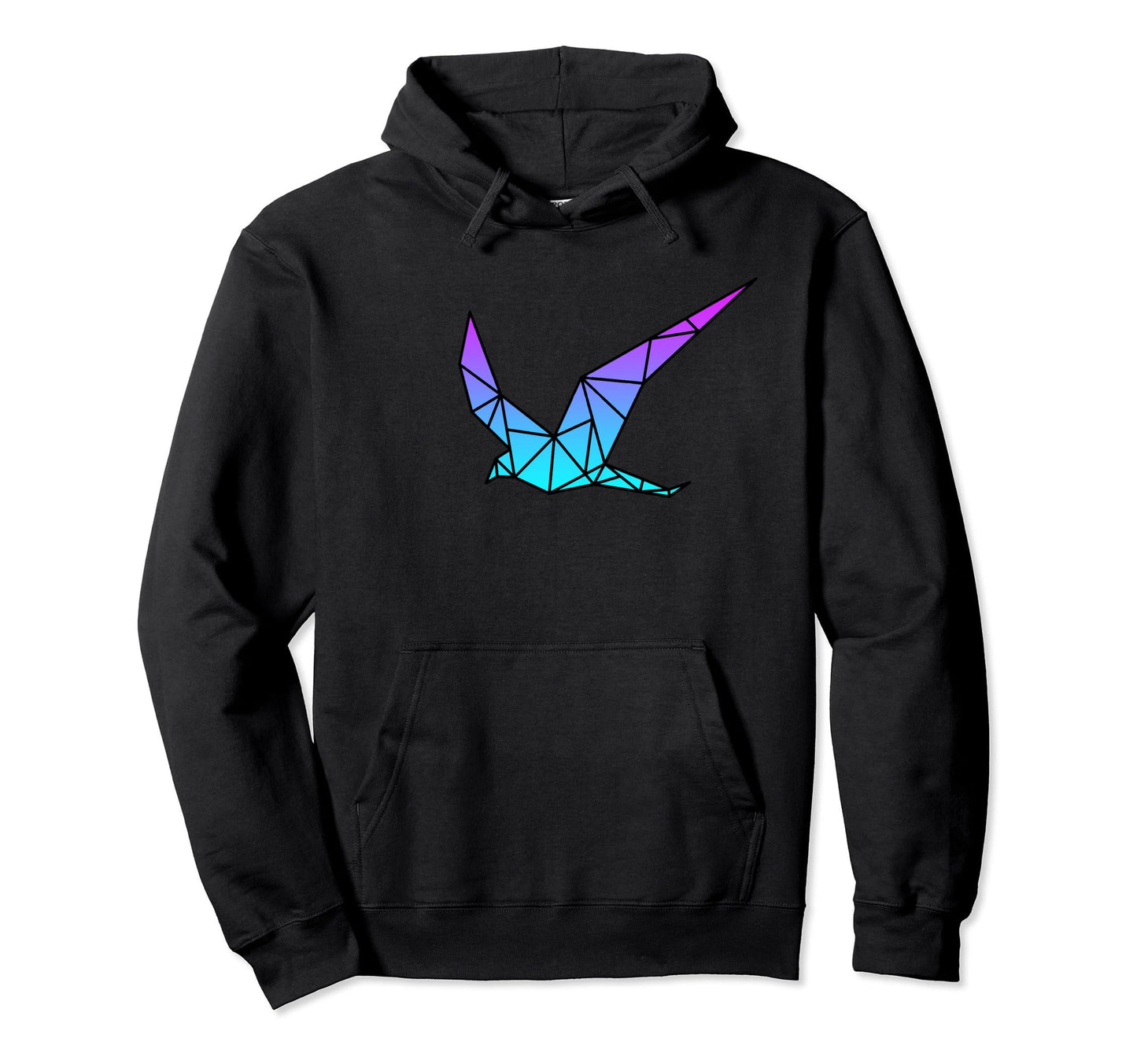 Bird Origami Vaporwave Aesthetic Love Hoodie - Trendy Graphic Unisex - T-Shirt, Sweatshirt, Hoodie