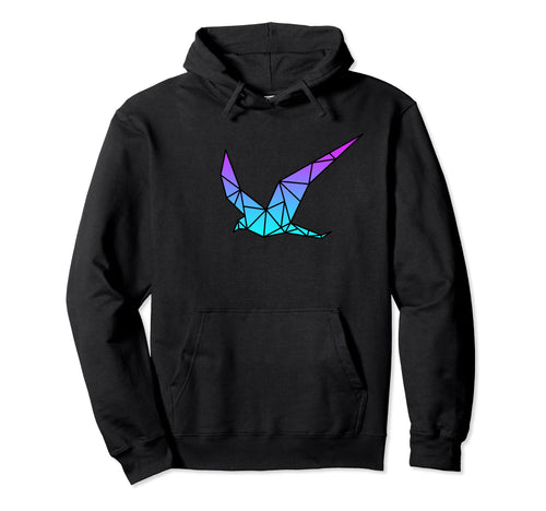 Bird Origami Vaporwave Aesthetic Love Hoodie - Trendy Graphic Unisex - T-Shirt, Sweatshirt, Hoodie