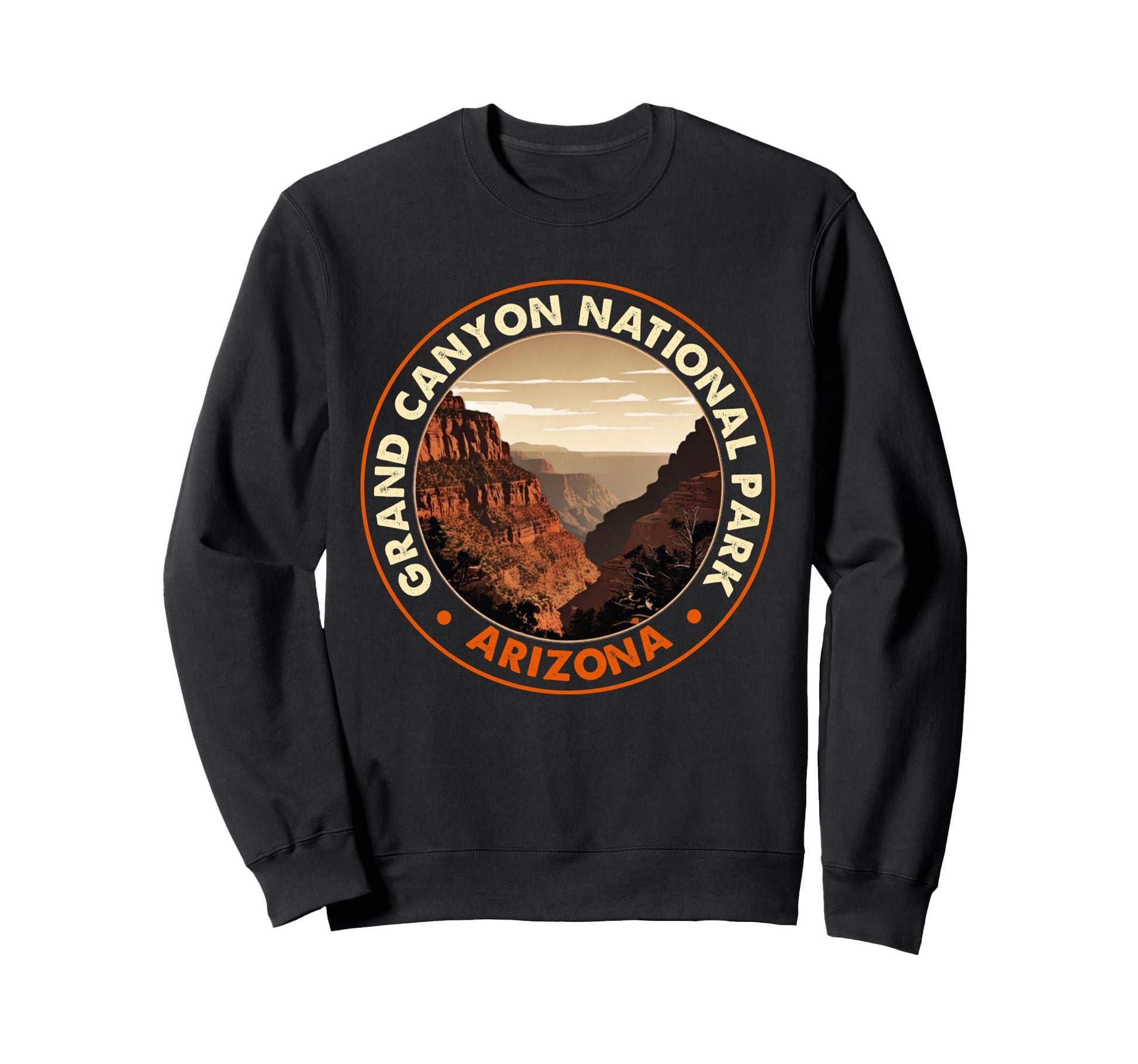 Grand Canyon National Park Arizona Sweatshirt - Minimalist Print Men Women - T-Shirt, Sweatshirt, Hoodie