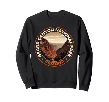 Grand Canyon National Park Arizona Sweatshirt - Minimalist Print Men Women - T-Shirt, Sweatshirt, Hoodie