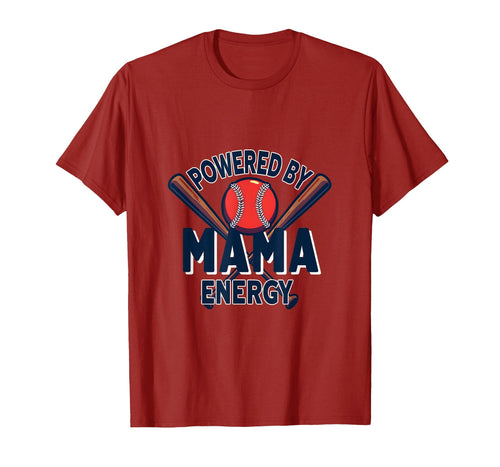 Powered Mama Energy Baseball T-Shirt - Streetwear Style for Adults - T-Shirt, Sweatshirt, Hoodie