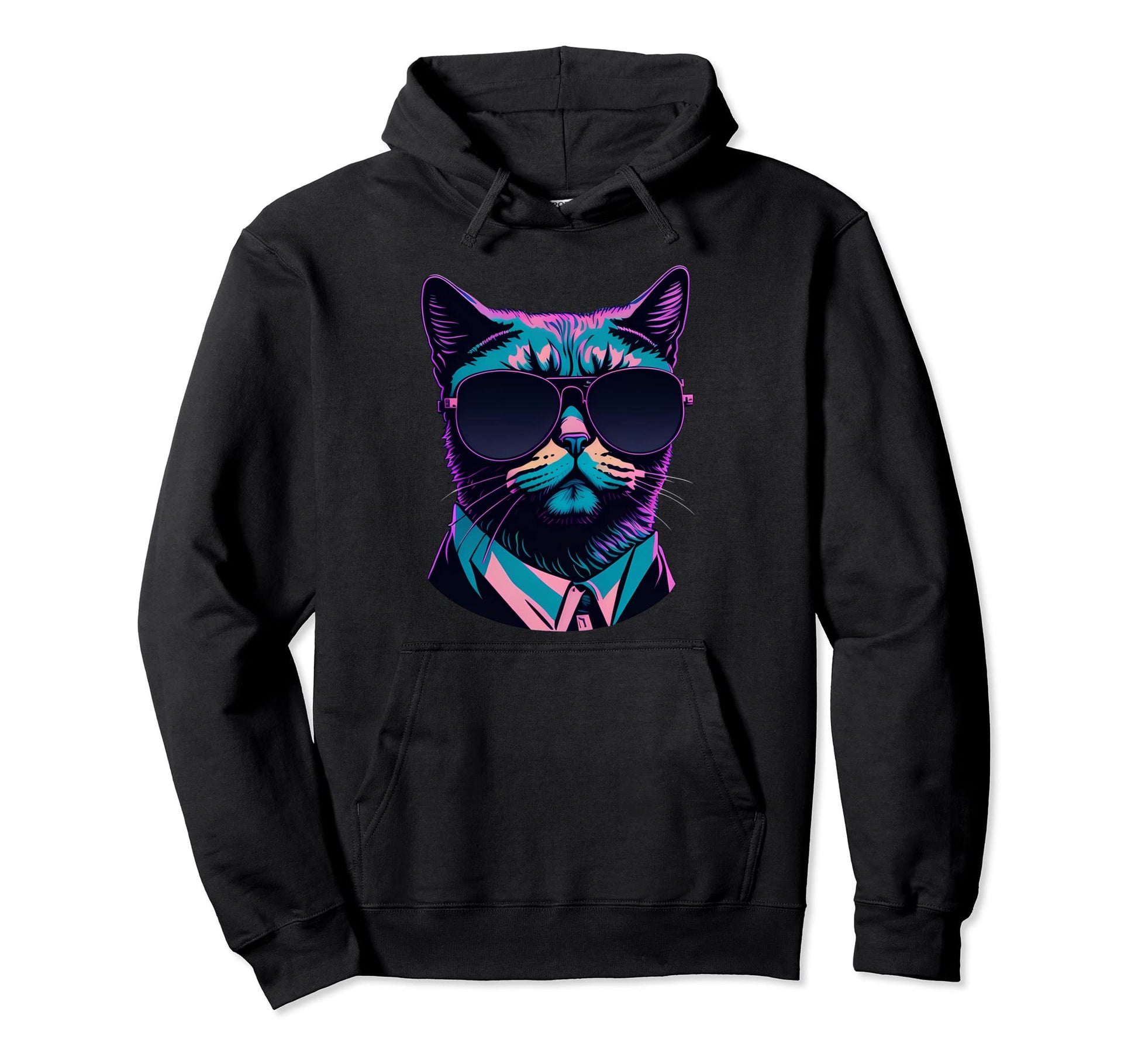 Pop Art Vaporwave Color Paint Hoodie - Casual Everyday Wear for Adults - T-Shirt, Sweatshirt, Hoodie