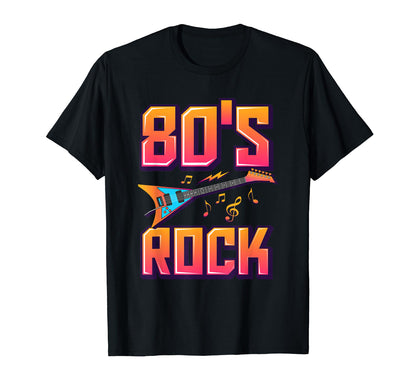 80S Rock 80S 1980 Vibe Eighties T-Shirt - Trendy Graphic Men Women - T-Shirt, Sweatshirt, Hoodie